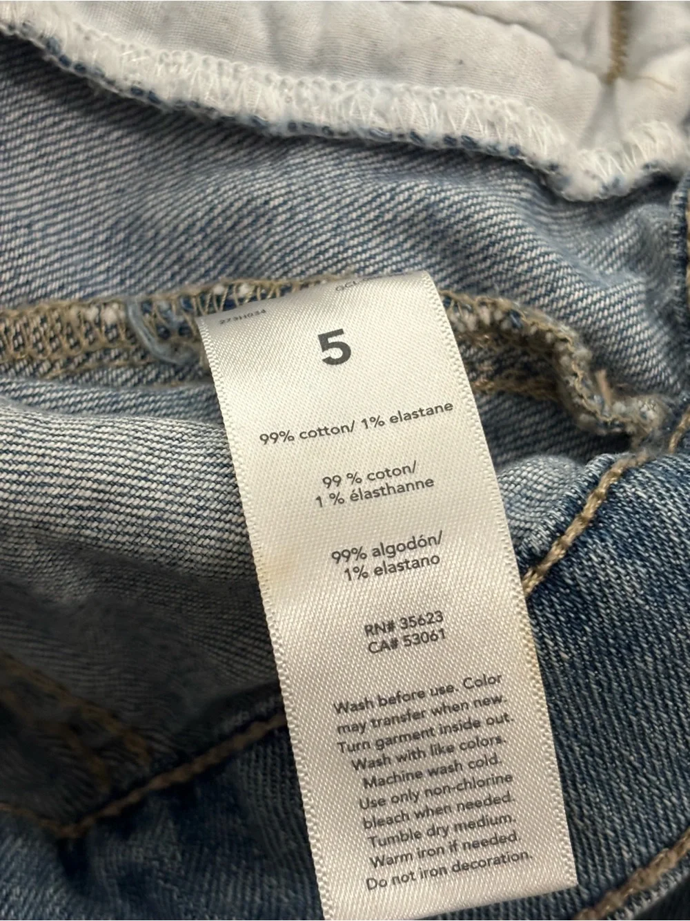 Kids Classic Blue Unisex Denim 100% Cotton Jean Casual Jacket